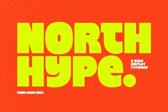 North Hype Fonts: Creative Design & Usability Ideas