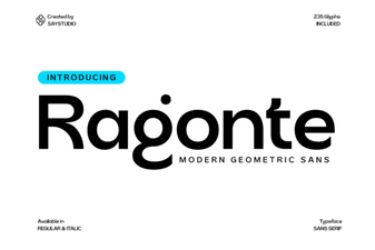 Ragonte Font: Design Projects and Creative Ideas