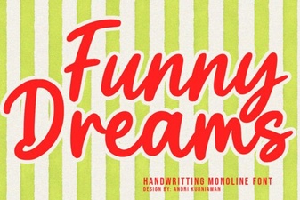 Creative Uses for Funny Dreams Font in Design
