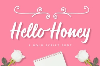 Hello Honey: a Friendly Font for Creative Projects
