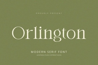Designing with the Orlington Font Family